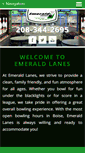 Mobile Screenshot of emeraldlanes.com